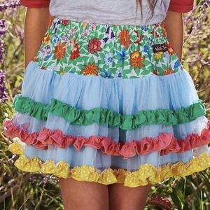 MATILDA JANE Brilliant daydream Field‎ of Flowers Skirt Girls SIZE 6